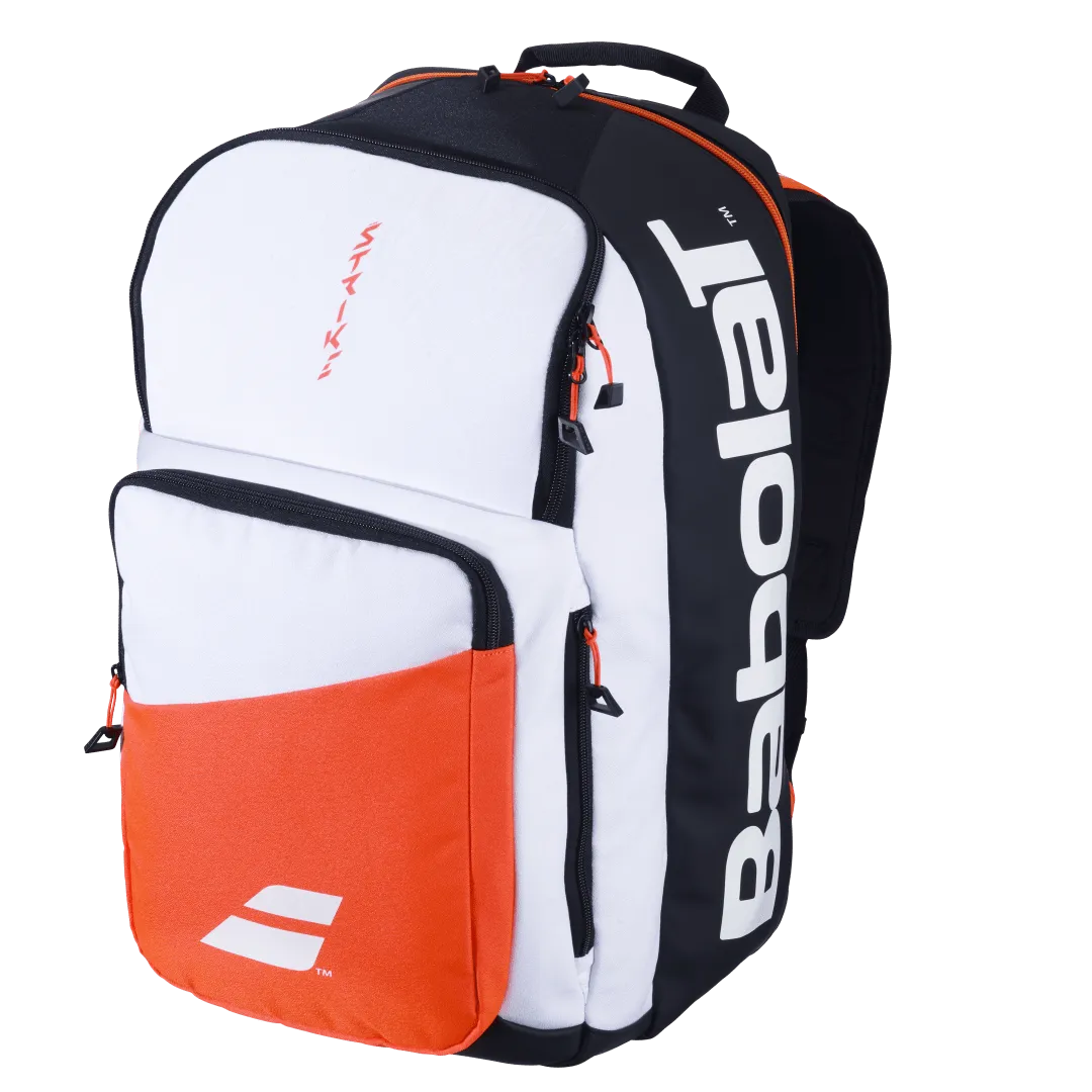 Babolat Pure Strike Backpack v4 (White/Black/Red)