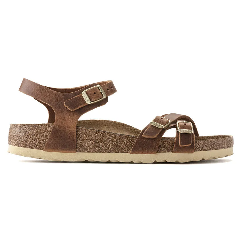 Birkenstock Kumba Cognac Oiled Leather Women's