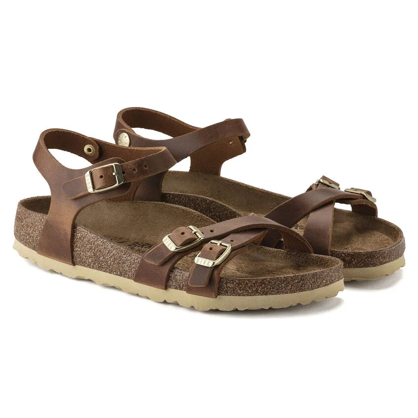 Birkenstock Kumba Cognac Oiled Leather Women's