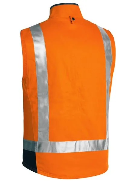 Bisley Taped Hi Vis 3 In 1 Drill Jacket-(BJ6970T)