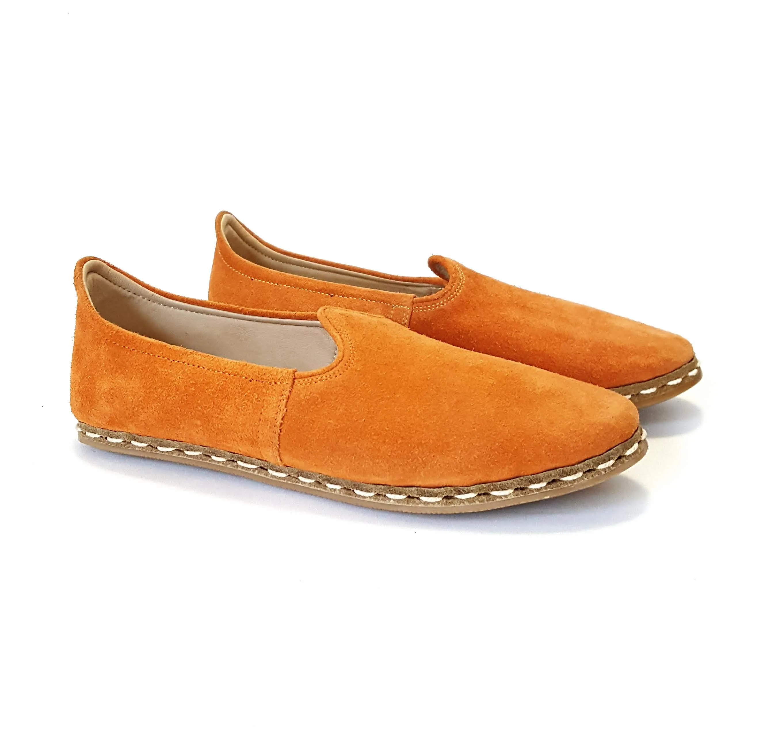 Emir Loafers in Amber Suede