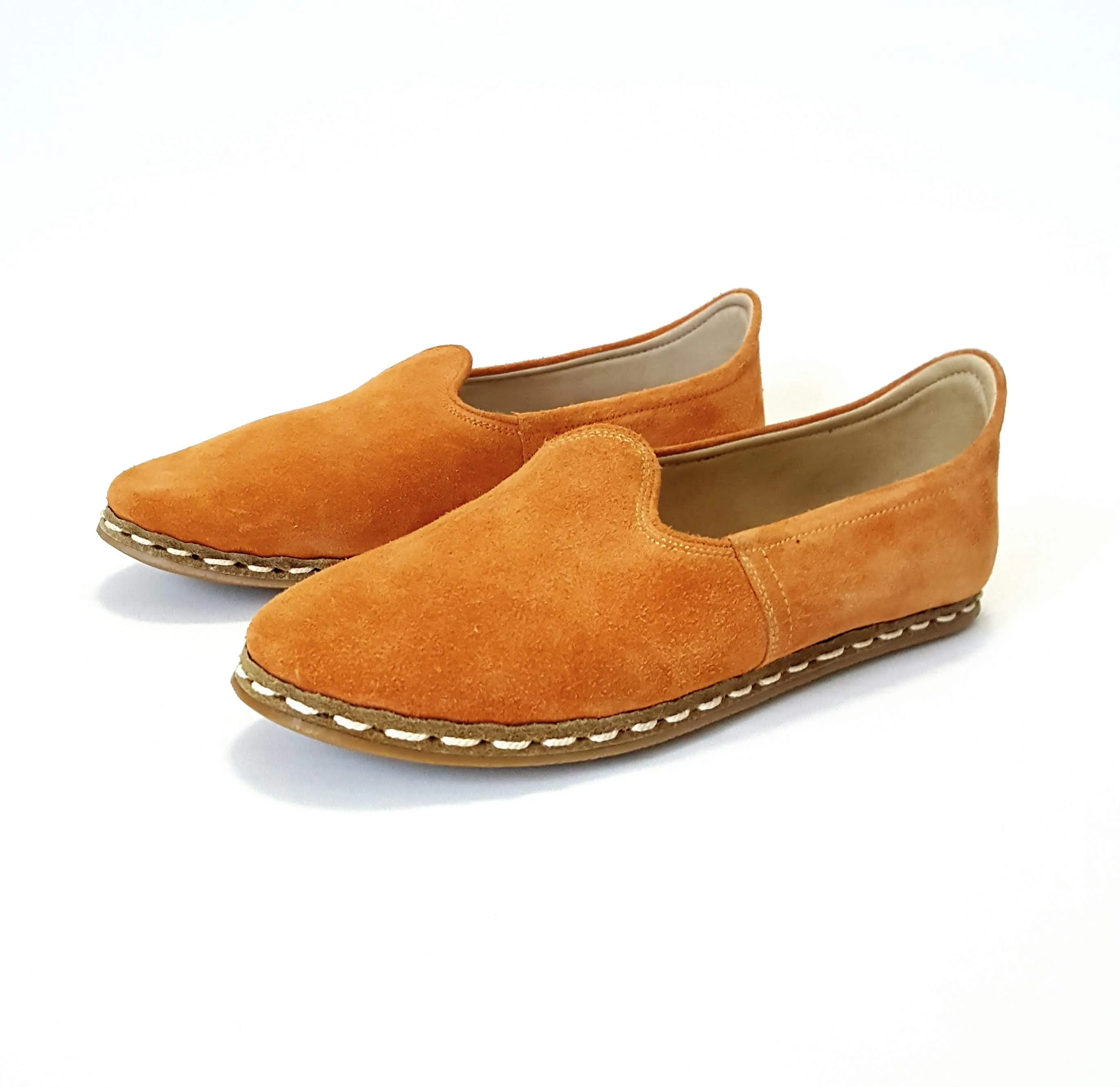 Emir Loafers in Amber Suede