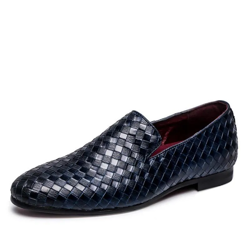 Extravagant CrocLuxe Glossy Patent Leather Loafers