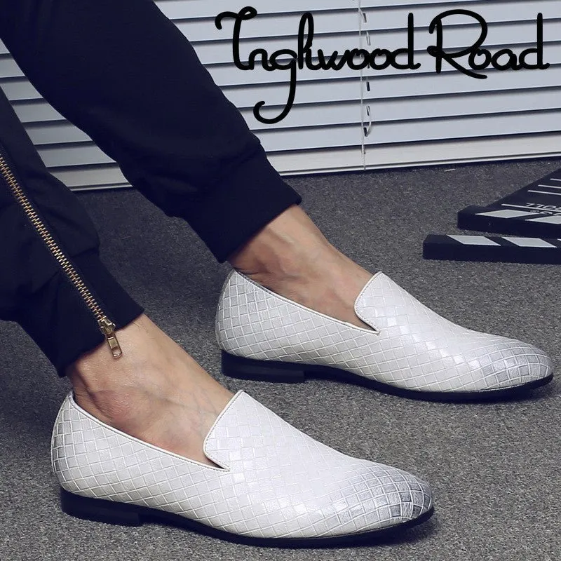 Extravagant CrocLuxe Glossy Patent Leather Loafers