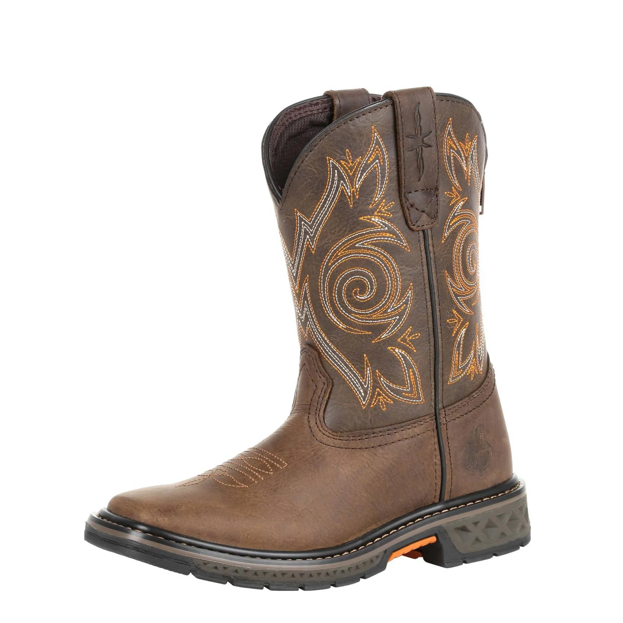 Georgia | Little Kid's Carbo-Tec LT Pull-on Boot | Brown