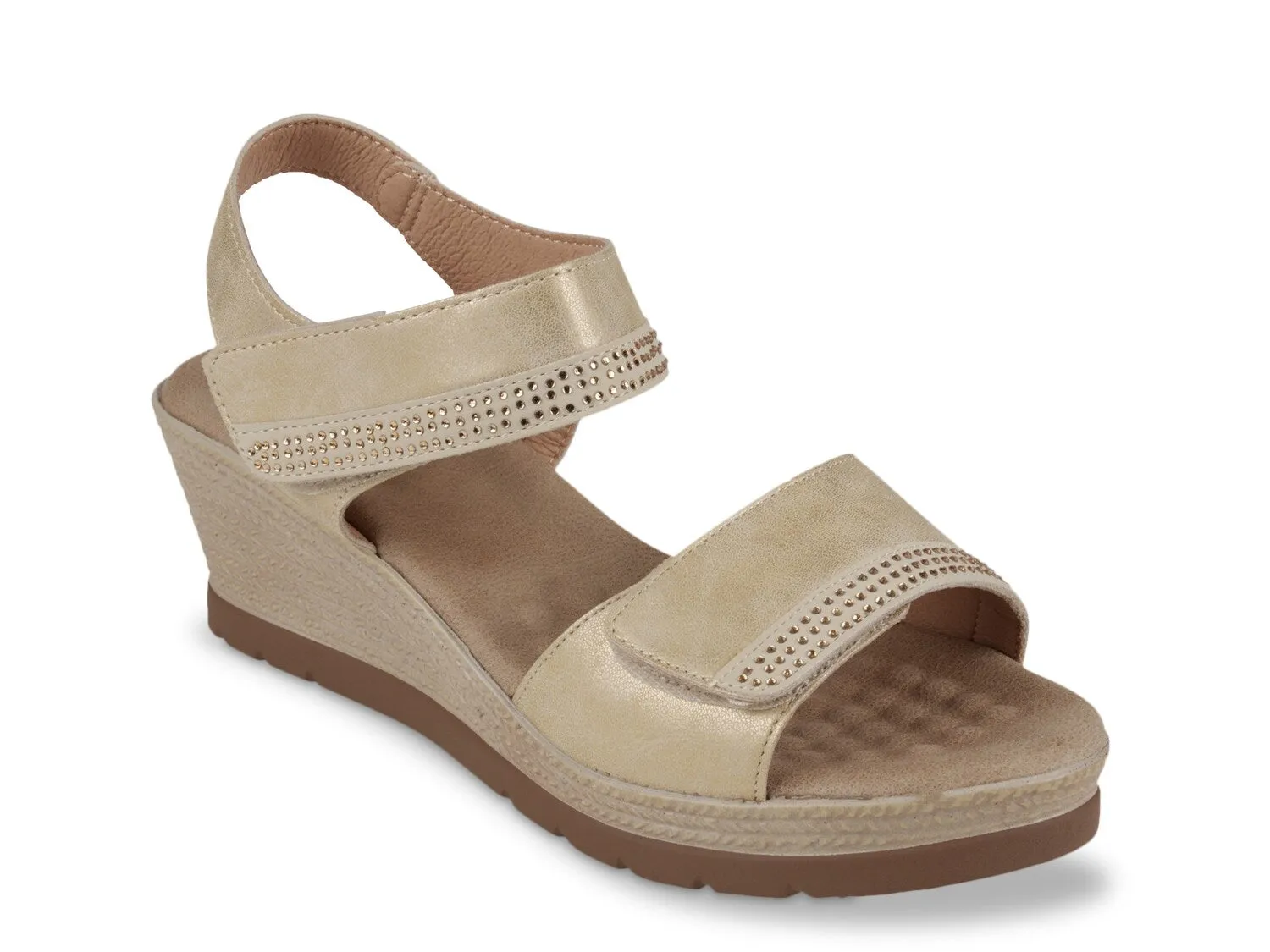 Good Choice Jorda Wedge Sandals, Gold