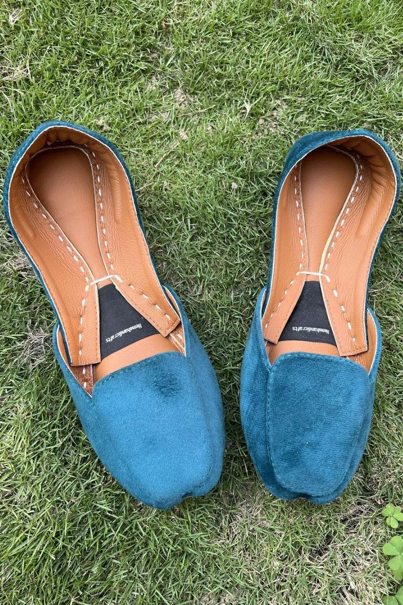 Hemo Handicraft - Zinc Loafers - Khussa - Velvet