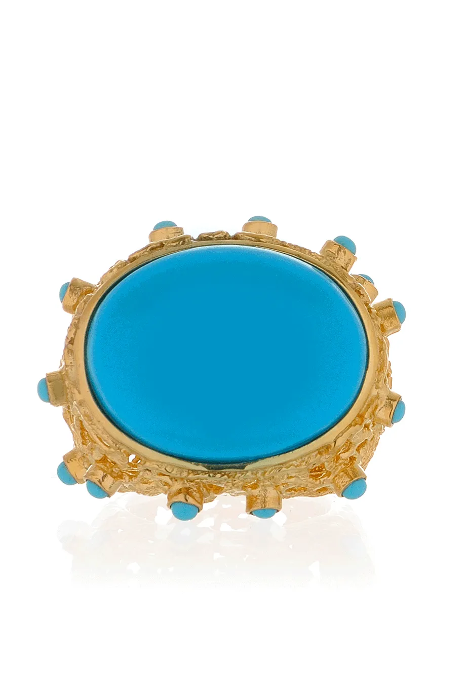 ISHARYA MOON BALI Turquoise Cocktail Ring