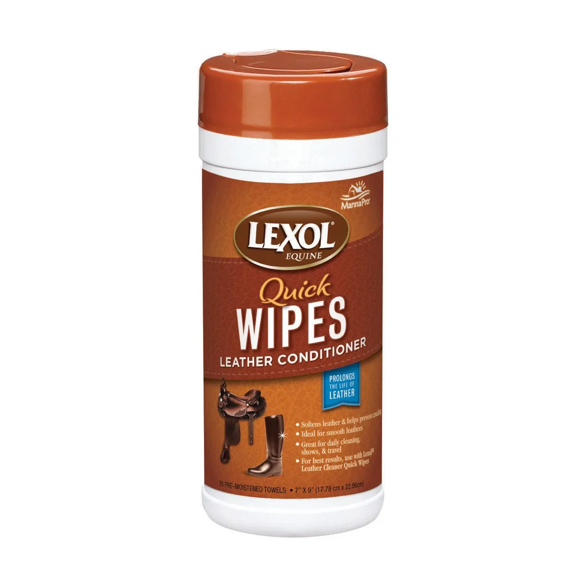 Lexol Quick Wipes Leather Tack Conditioner Step 2