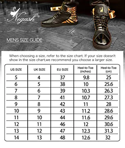 Negash Mens Amun Ra Black Sneakers