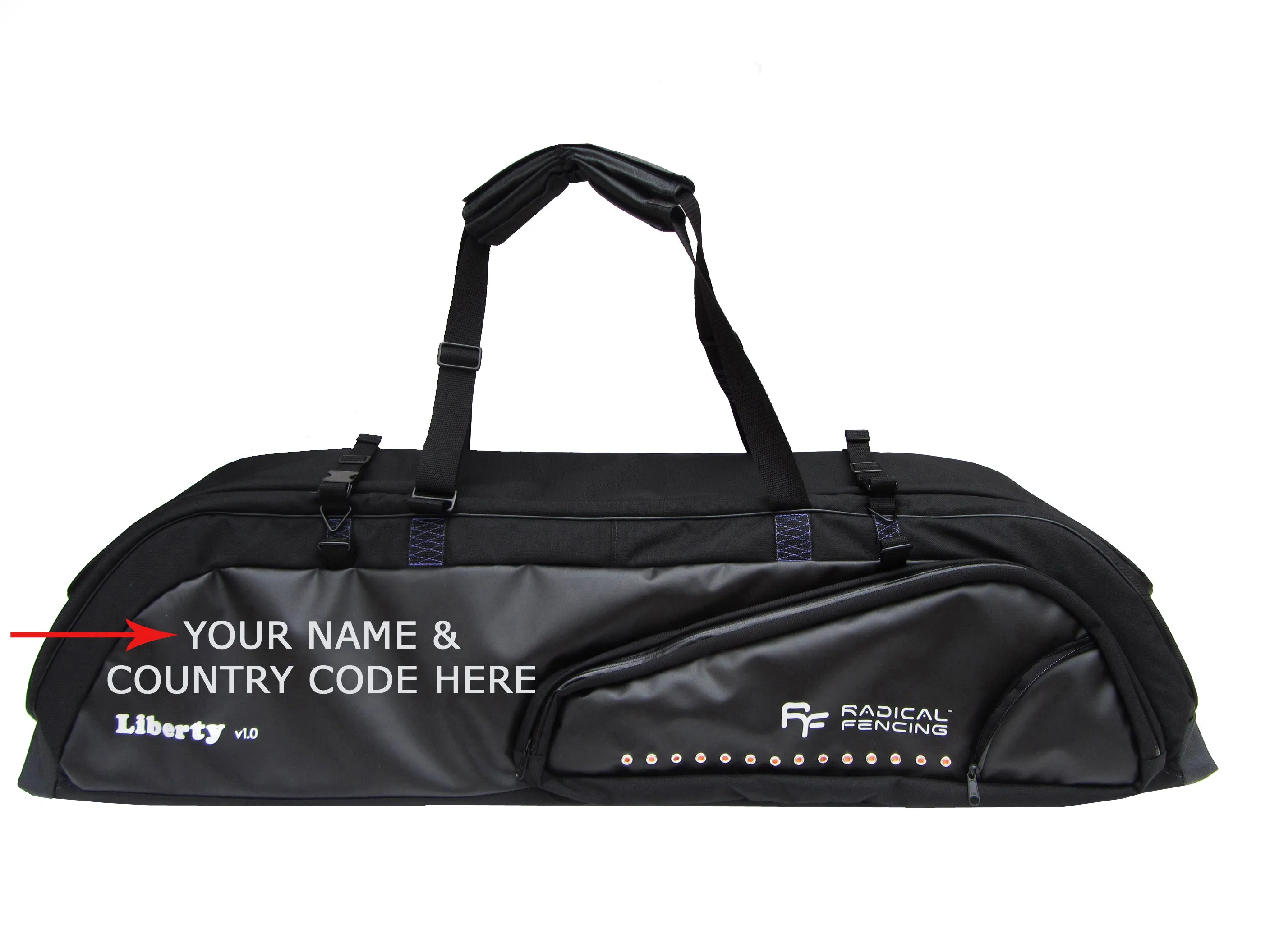 RF Liberty Fencing Roller Bag