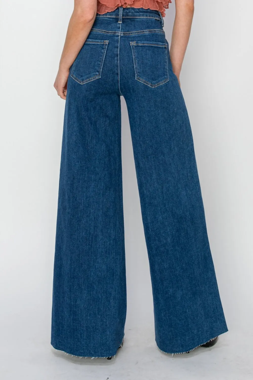 RISEN High Rise Palazzo Jeans - ONLINE ONLY - 7-10 DAY SHIPPING