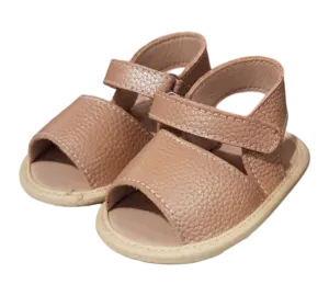 Rosie Gold Baby Sandal by Two Little Feet