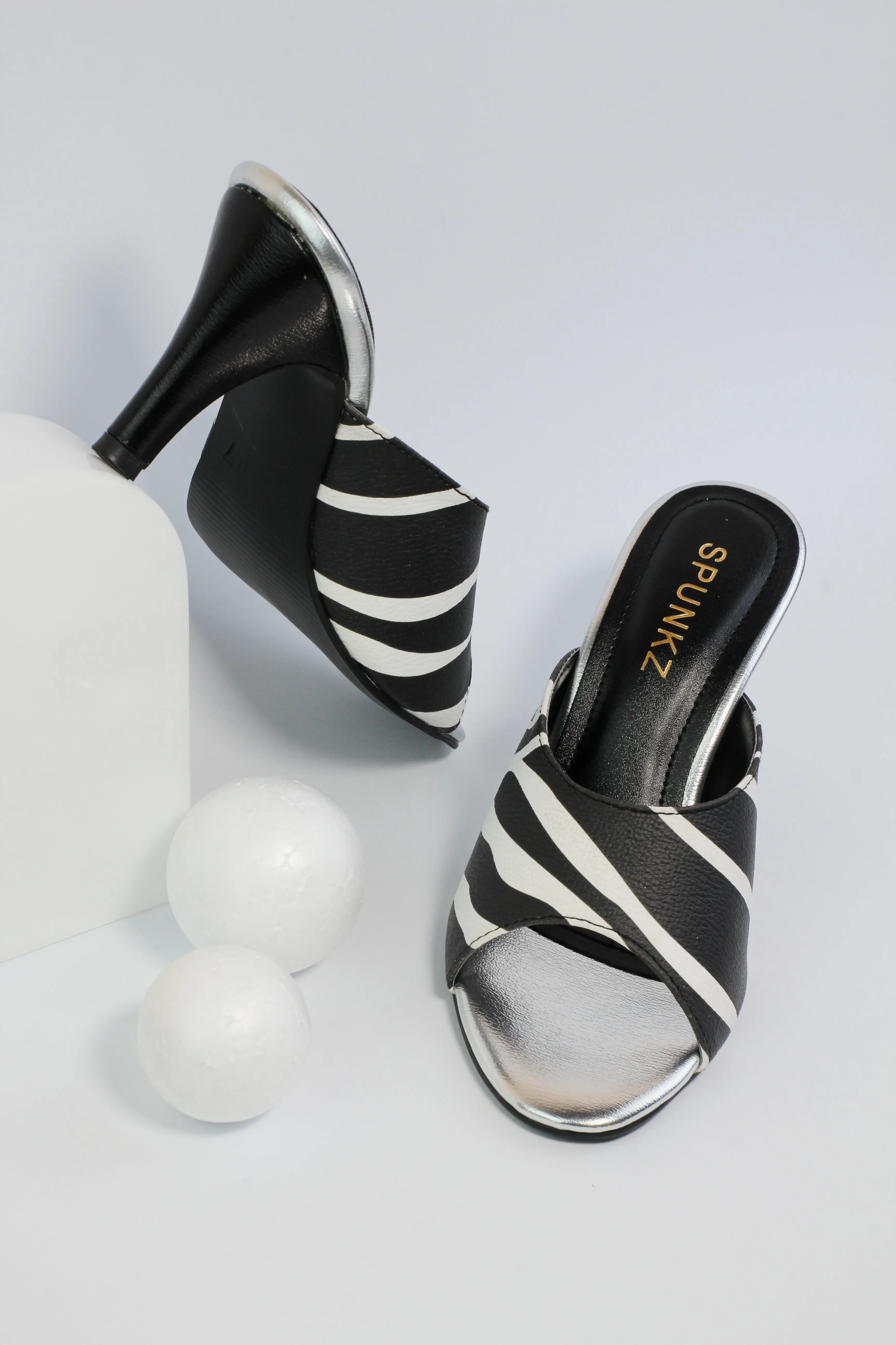 Spunkz Zebra Heel