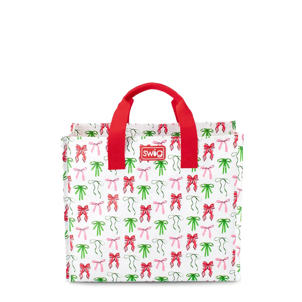 Swig Ribbons & Bows Medium Reusable Bag