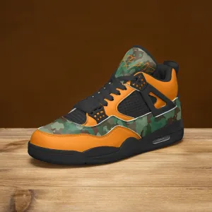 TREADZ Real Deal Basketball Sneakers -Camouflage with Black Sole