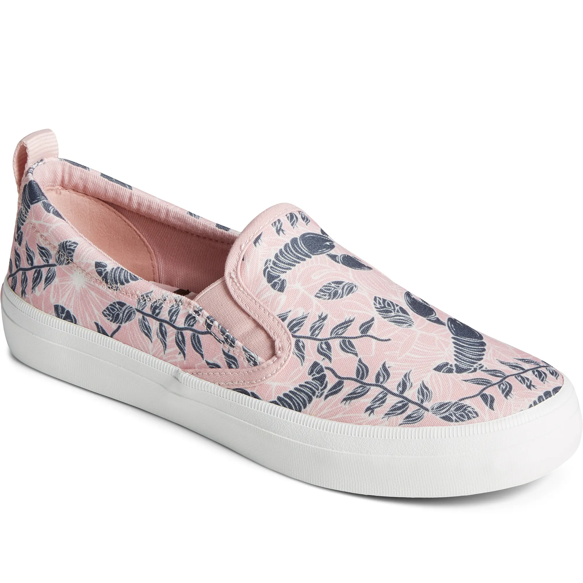 Women's Crest Twin Gore Resort Slip On Sneaker - Pink (STS88251)