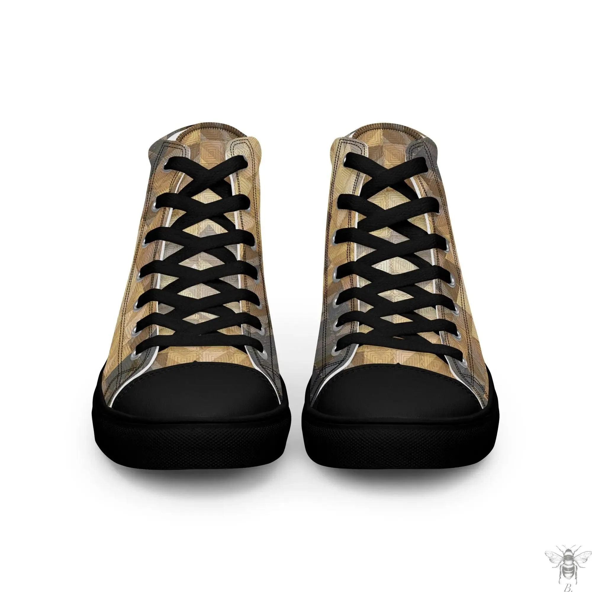 Women’s high top canvas shoes