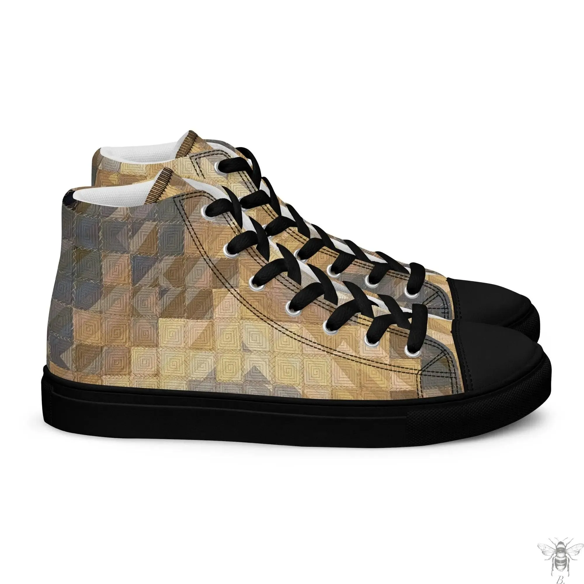 Women’s high top canvas shoes