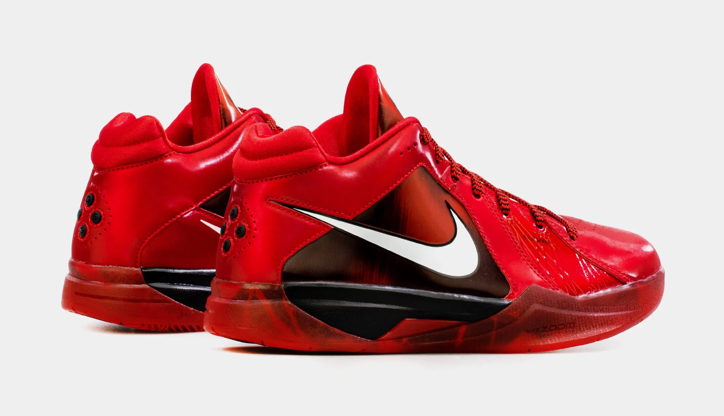 Zoom KD 3 Challenge Red Mens Basketball Shoes (Red)